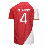 Maglie da calcio AS Monaco Mohamed Camara #4 Prima Maglia 2023-24 Manica Corta